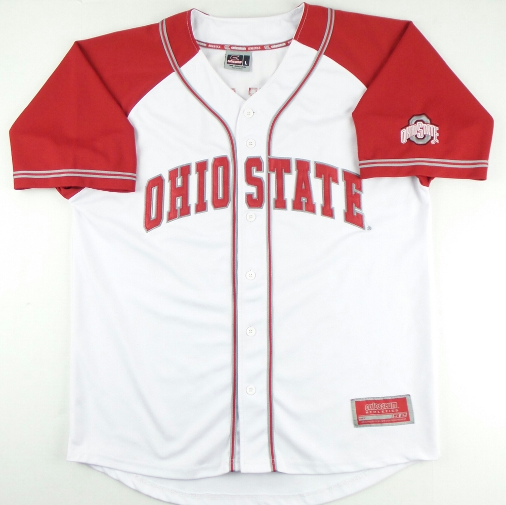 Vintage Colosseum Athletics NCAA Ohio State Buckeyes Jersey Size Men's Large L